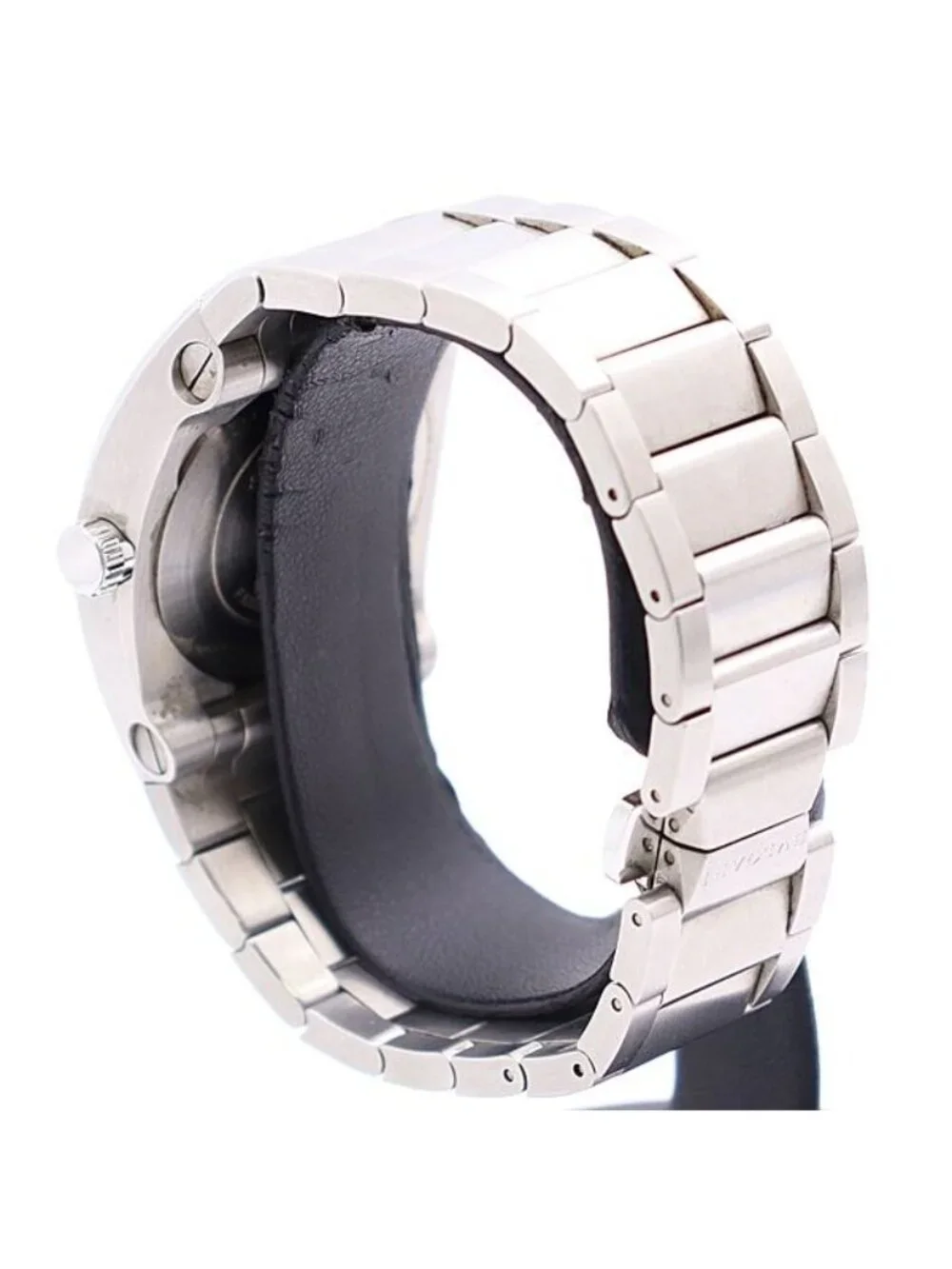 Bvlgari Ergon Automatic Date Black Dial Watch